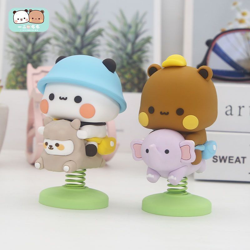Car Accessories Decoration - Yier Bubu Spring Swing Figurine Cute