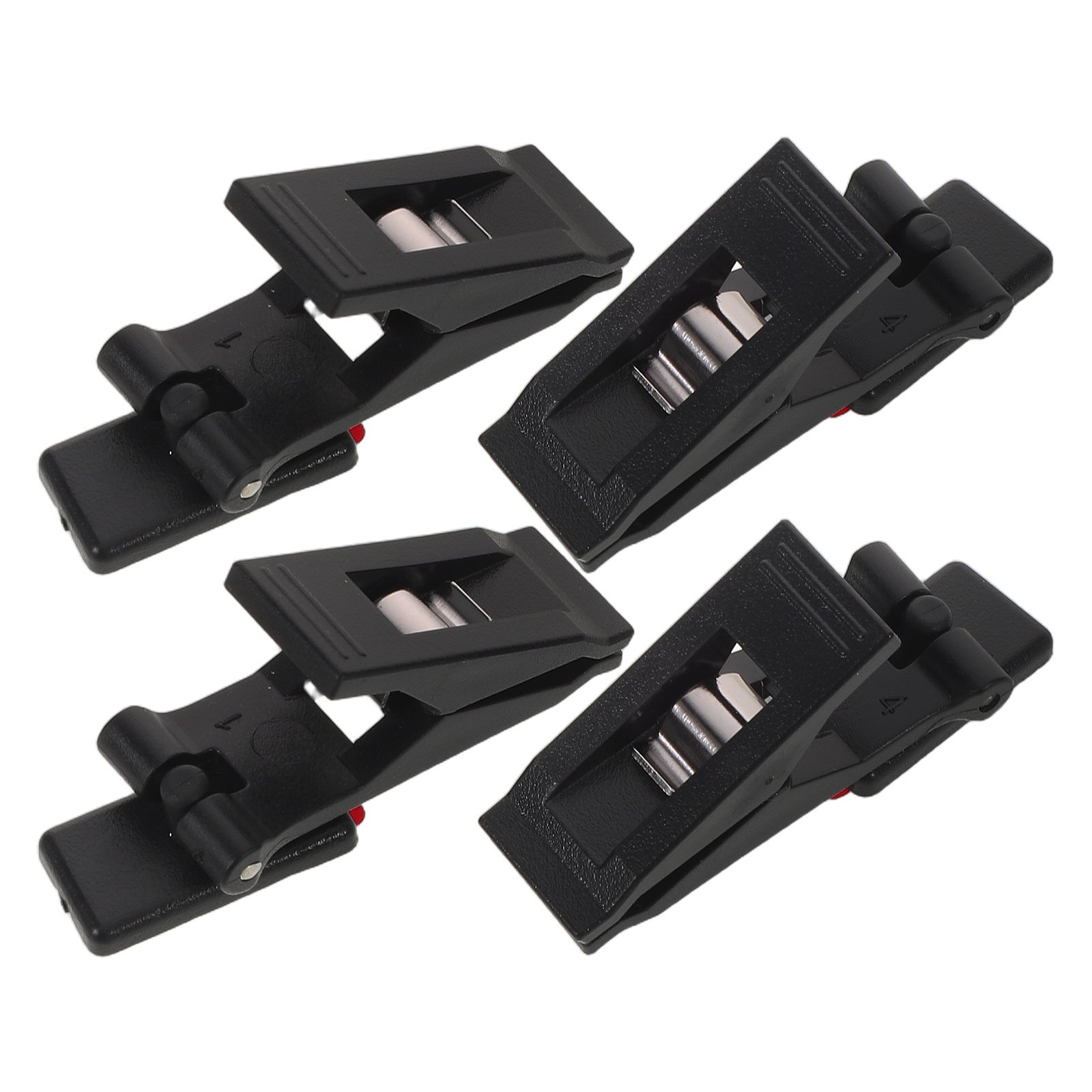 Car Trunk Organizer - 4Pcs Car Window Sunshade Clips Adhesive