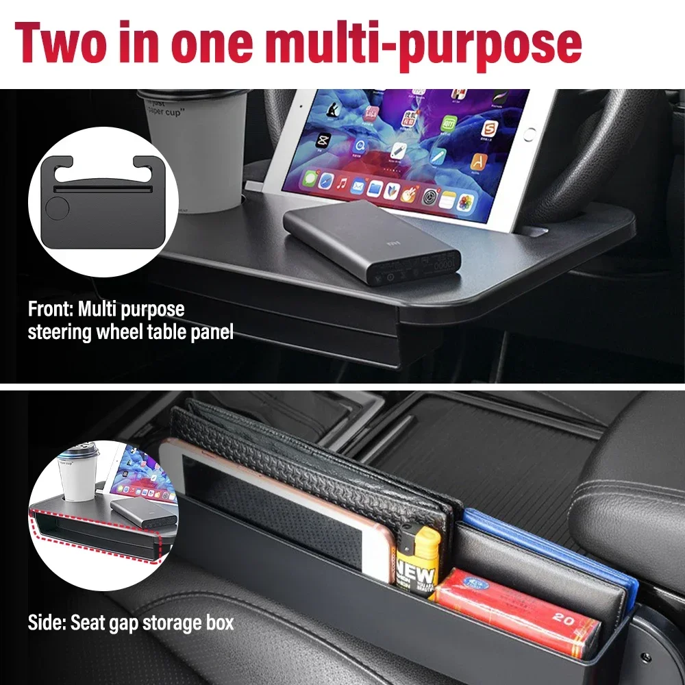 Multi-used Car Tray Laptop Des - Car Seat Organizer review and price
