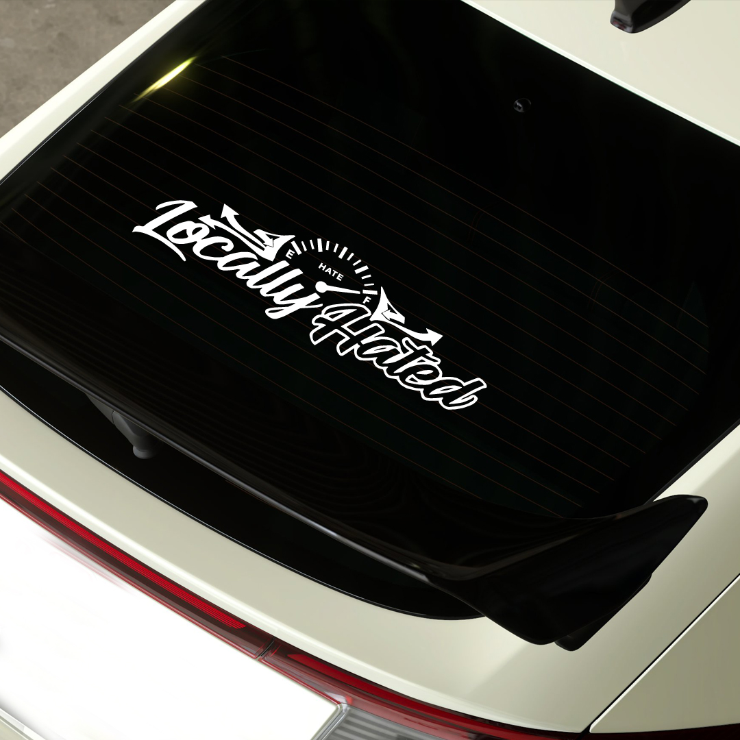 JDM Rear Window Car Decal Wind - Car Accessories Banner review and price