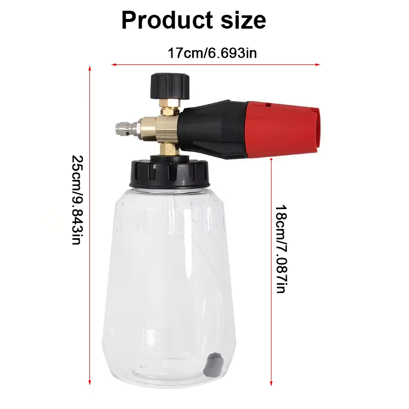 High Pressure PA Foam Cannon A - Car Accessories For Winter review and price