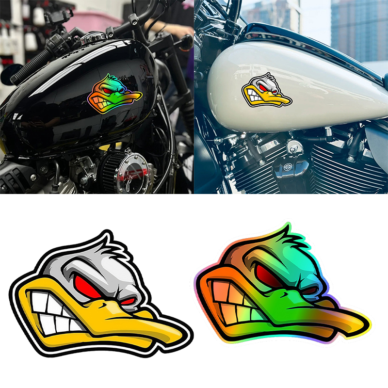 1PC Funny Cartoon Angry Duck H - Car Accessories Nz review and price