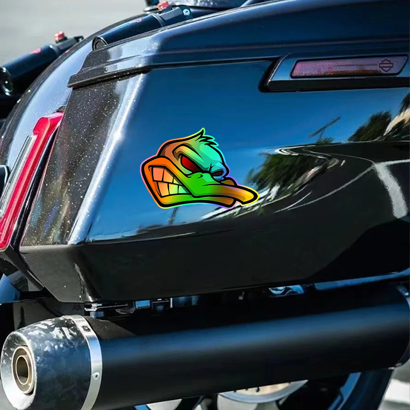 1PC Funny Cartoon Angry Duck H - Car Accessories Nz review and price