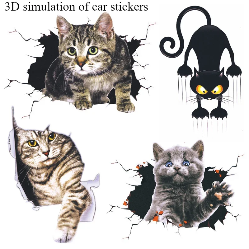 3D Simulation of Cute Cats Pee - Car Accessories On Amazon review and price