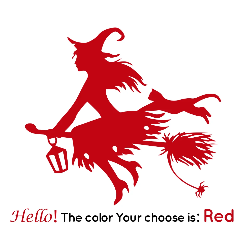 Car Sticker Personality Witch  - Car Accessories Nz review and price