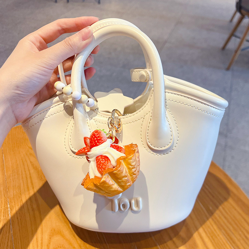 Creative PU Strawberry Egg Tar - Car Accessories For Winter review and price