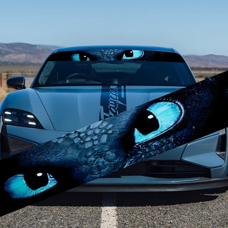 1-piece set Toothless Car Fron - Car Accessories Banner review and price