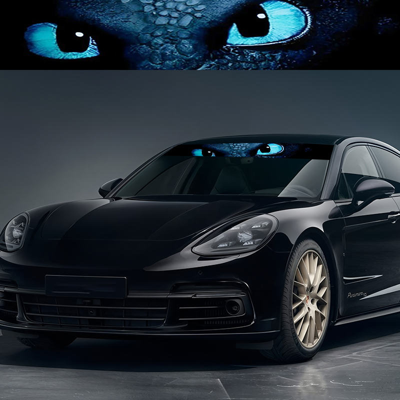 1-piece set Toothless Car Fron - Car Accessories Banner review and price