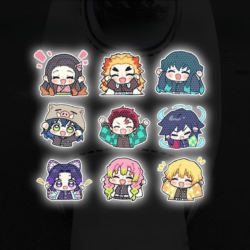 Demon Slayer cartoon personali - Car Accessories Decoration review and price