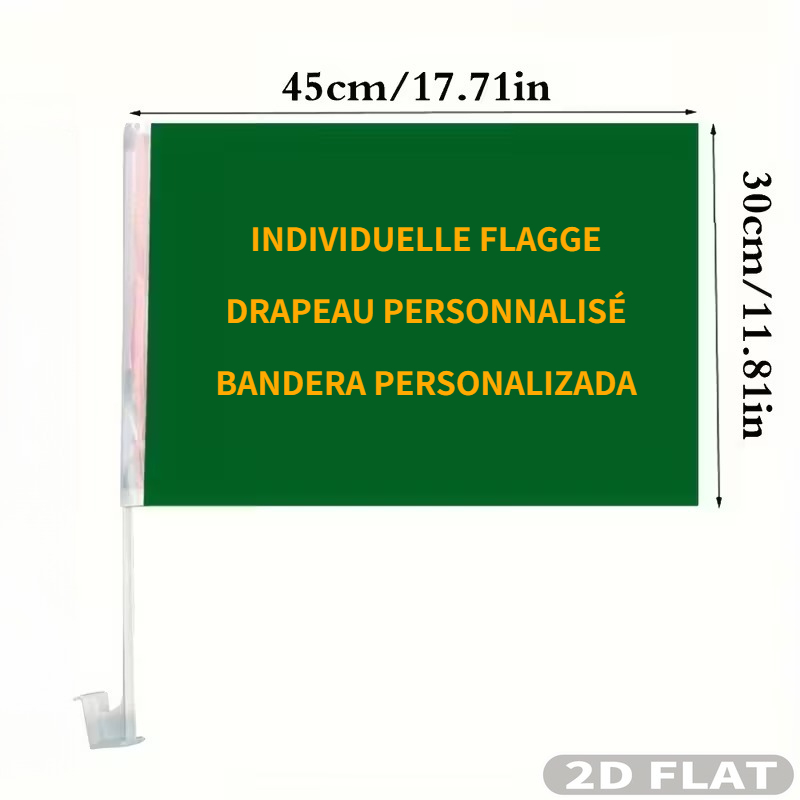 1pc/ 4pcs / 8pcs Custom 2D FLA - Car Accessories Banner review and price